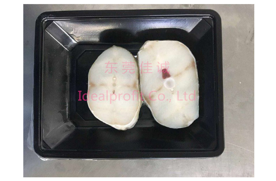 魚塊真空包裝樣例