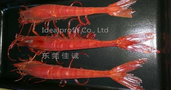 大蝦真空包裝樣例