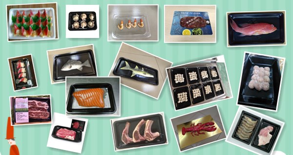 Food skin pack film